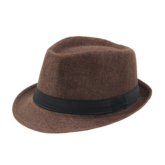 Men's Linen Top Hat